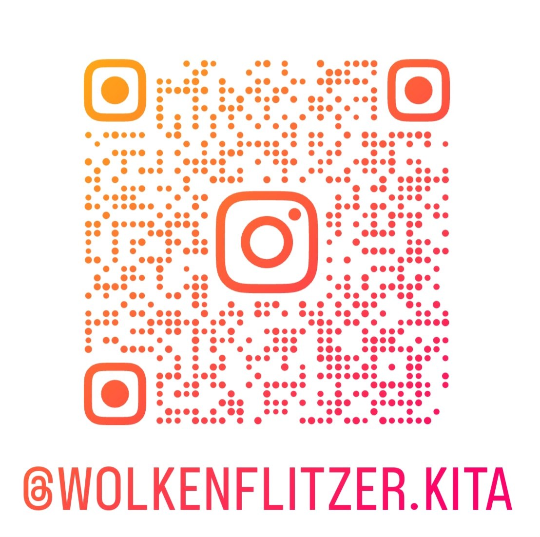 QR-Code Instagram Wolkenflitzer